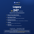 UWM OS Legacy, RM247 sekali bayar, sistem penuh: semua 25 sesi coaching berpandu AI termasuk Peta Wang 10 Tahun, kembang & bersara, lindung, wariskan. Seat di live event, Bahasa Malaysia + English, milik seumur hidup